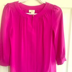 Pink Kate Spade blouse small